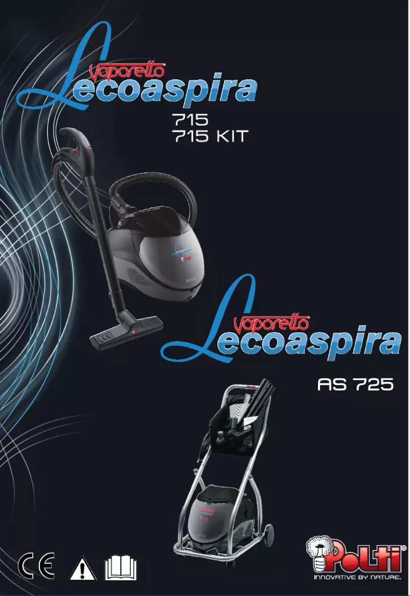 Page n°1 - Manuel utilisateur Polti AS 715