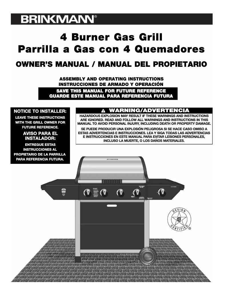 Image de la première page du manuel de l'appareil 810-8412-SB