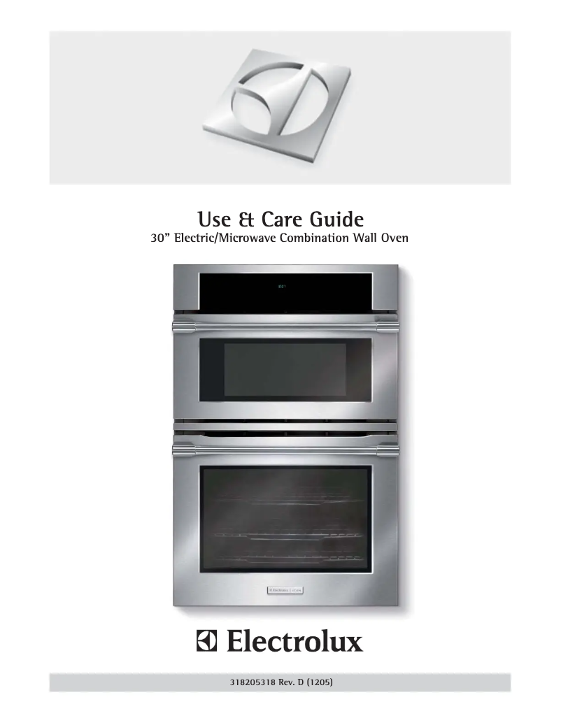 Página 1 del manual Manual de usuario Electrolux E30MC75JSS