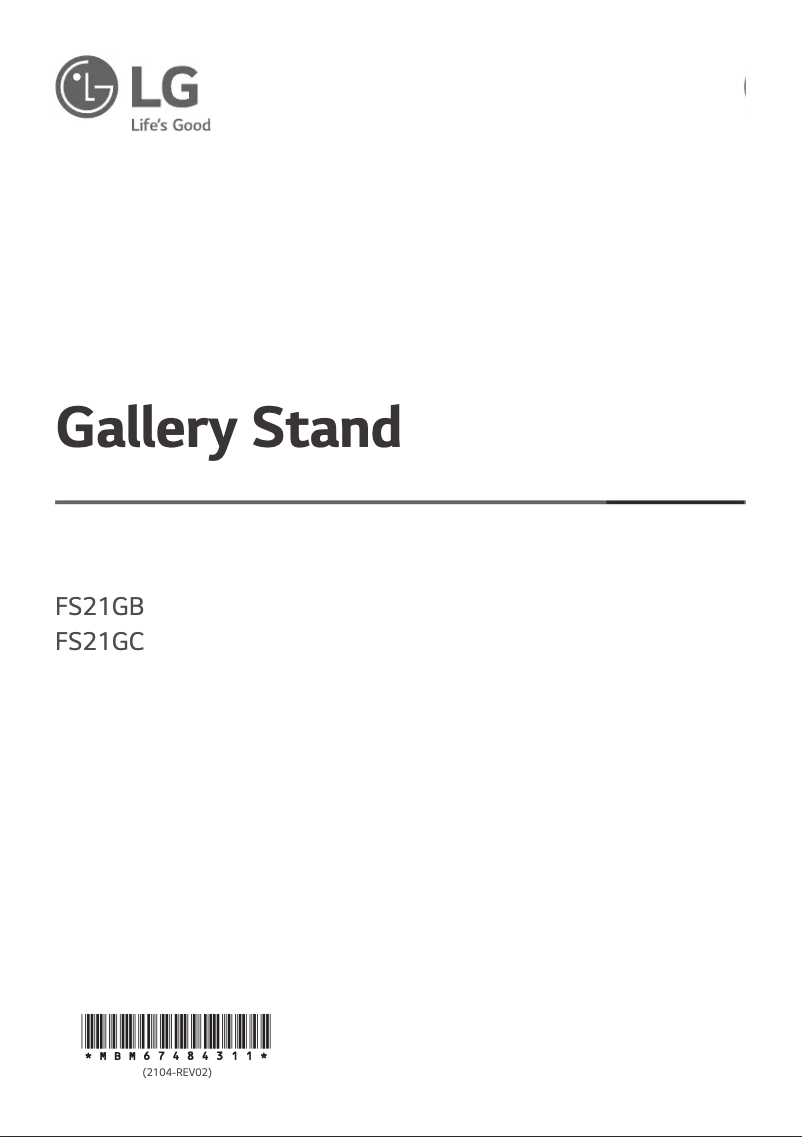 Página 1 del manual Manual de usuario LG FS21GB