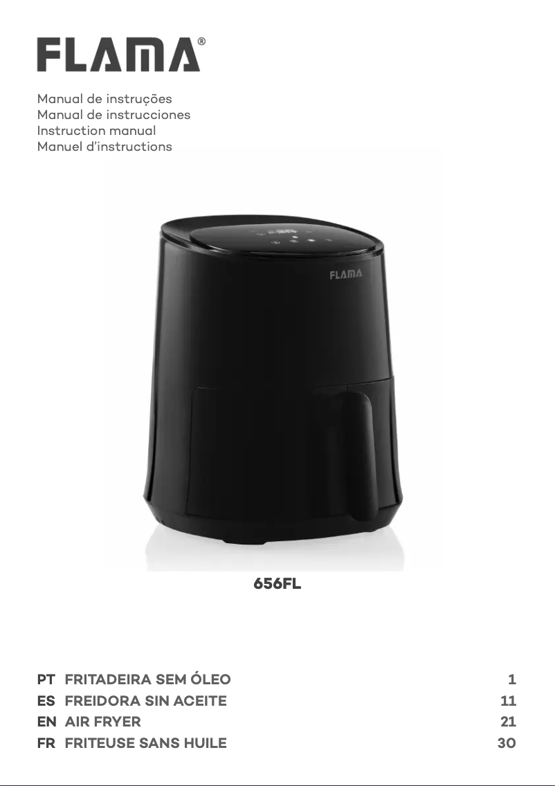 Image de la première page du manuel de l'appareil 656FL