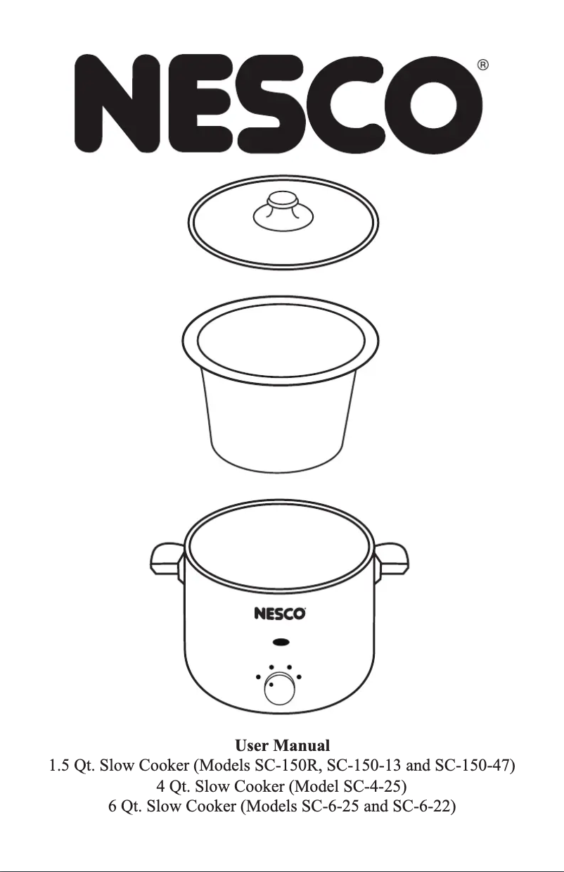 Image de la première page du manuel de l'appareil SC-6-25