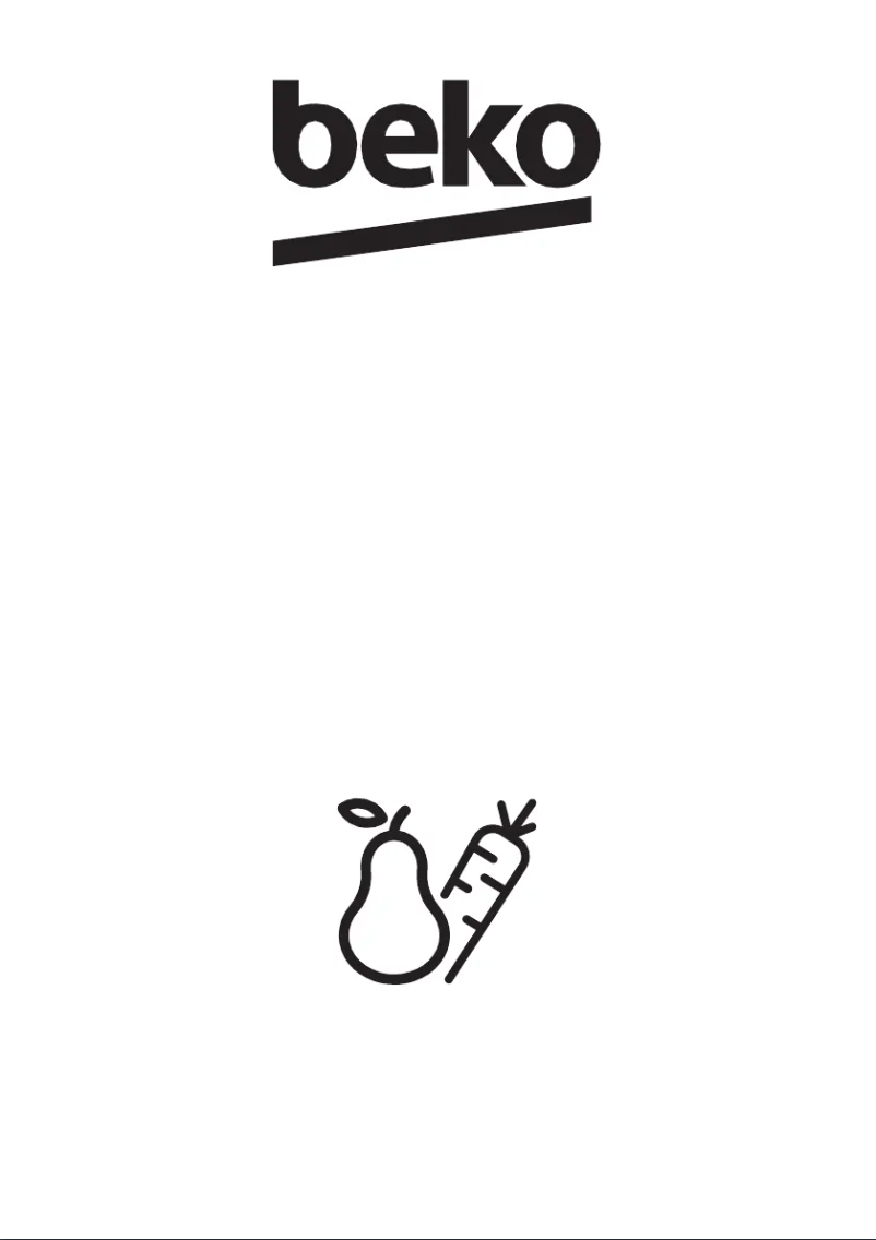 Page 1 de la notice Manuel utilisateur Beko BCNA254E23SN