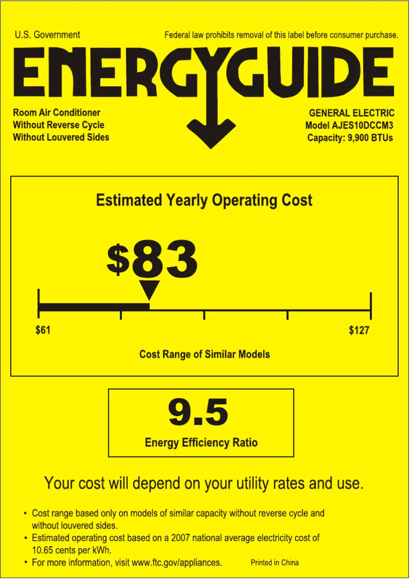 Image de la première page du manuel de l'appareil AJES10DCC