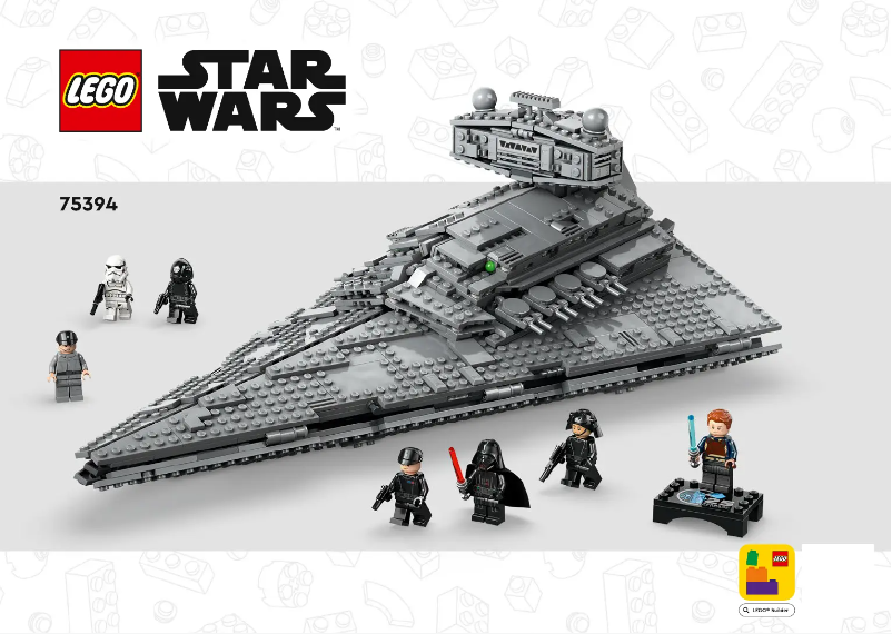 Page 1 de la notice Manuel utilisateur Lego Star Wars 75394