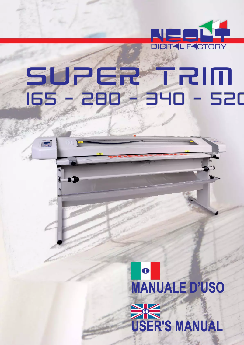 Image de la première page du manuel de l'appareil Electric Super Trim 165