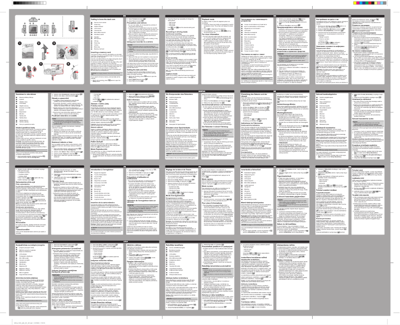 Page n°1 - Guide de démarrage rapide Mio MiVue C300