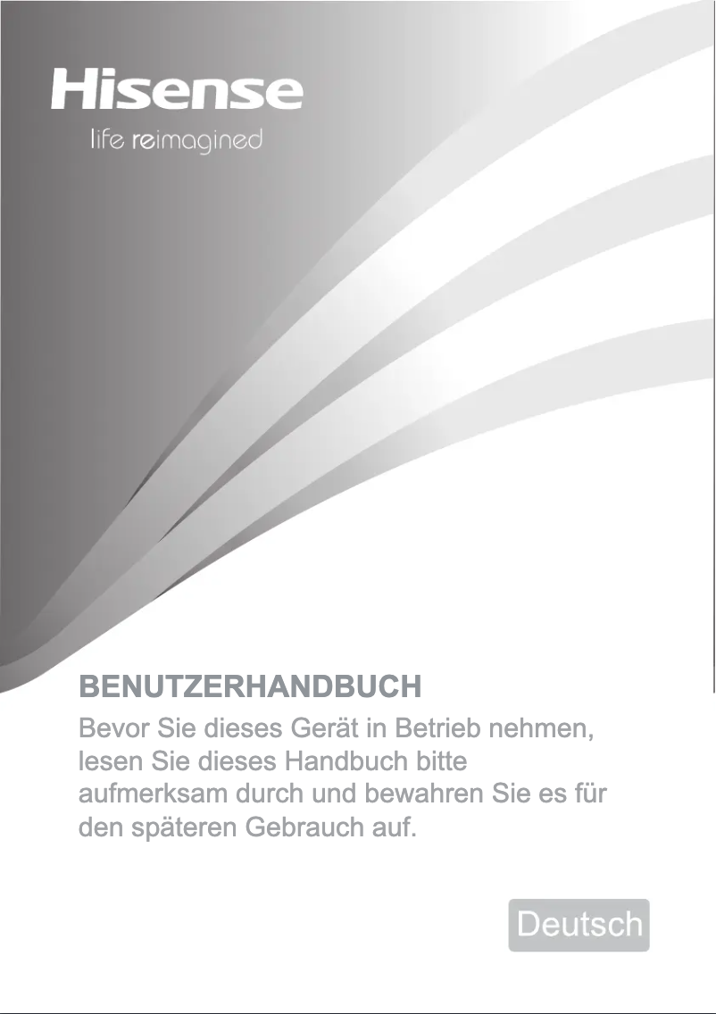 Page 1 of the manual User Manual Hisense RQ563N4SF2