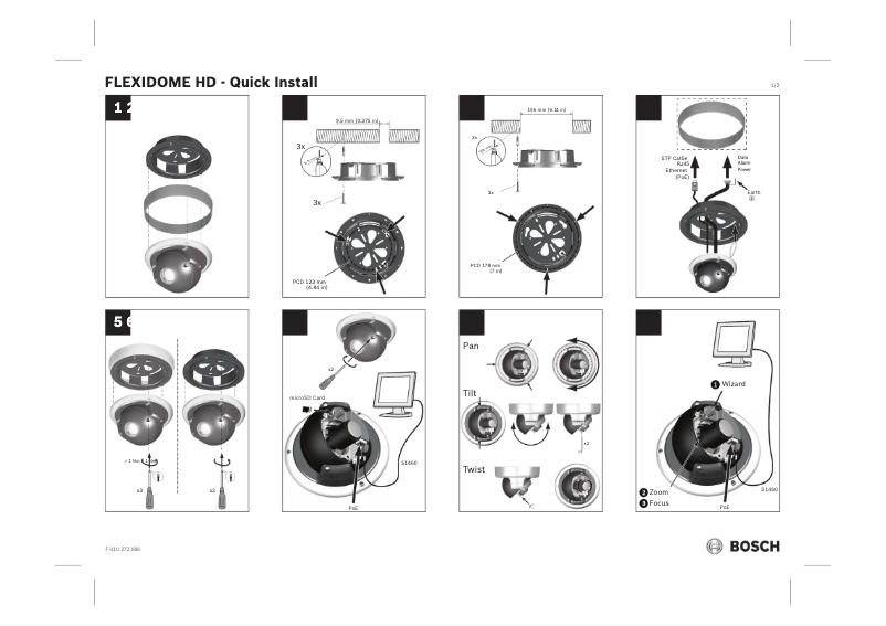Page 1 de la notice Manuel utilisateur Bosch NDN-832V09-P