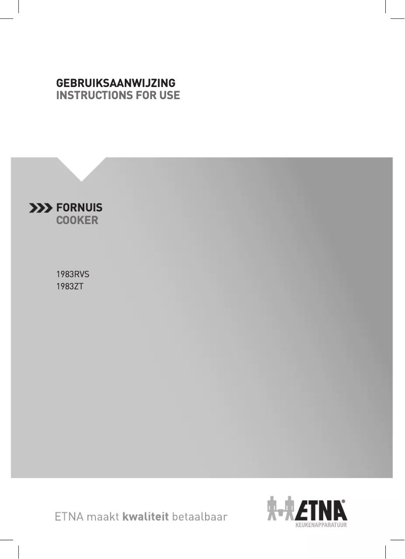 Imagen de la primera página del manual del dispositivo 1983ZTA