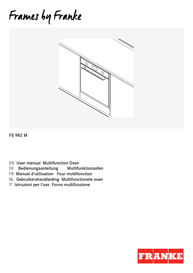 Image de la première page du manuel de l'appareil FS 982 M