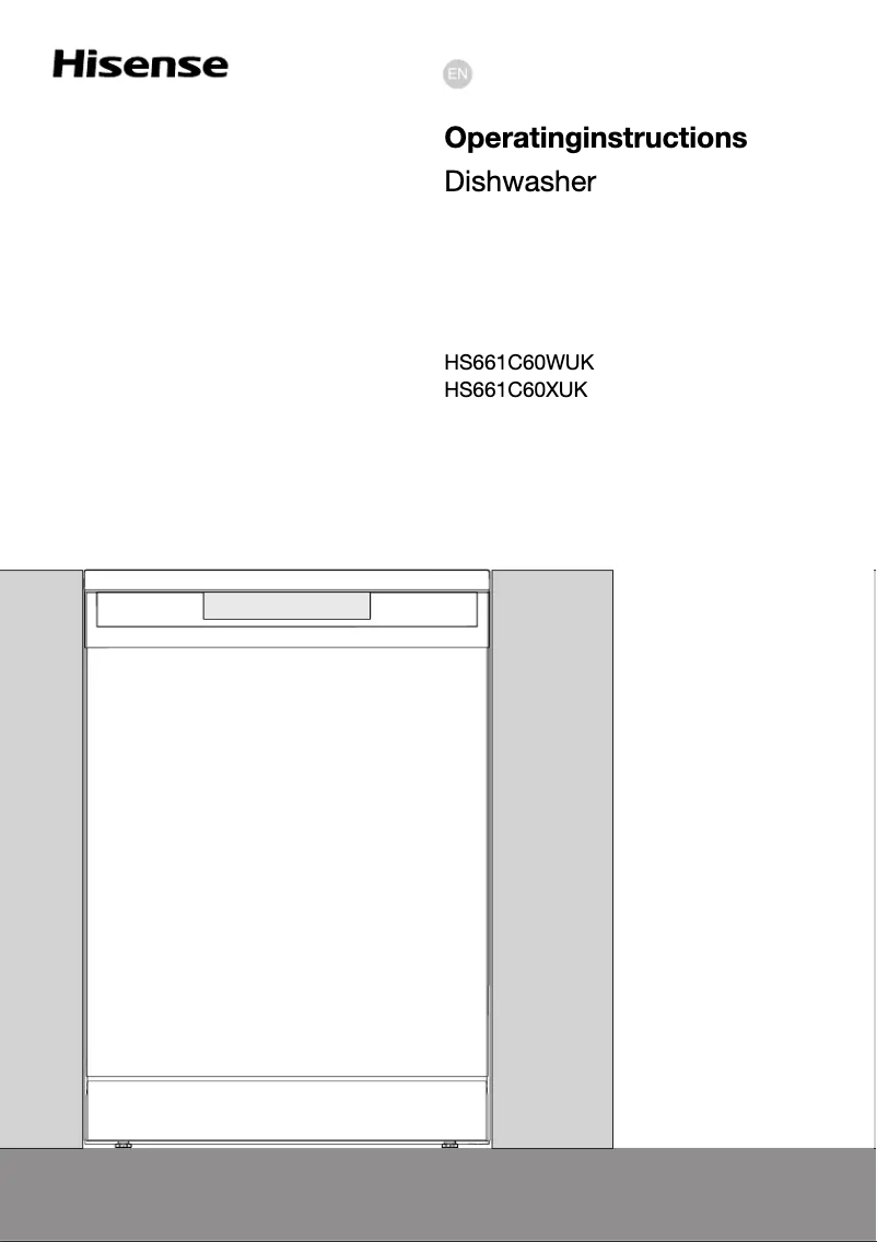 Page 1 de la notice Manuel utilisateur Hisense HS661C60XUK