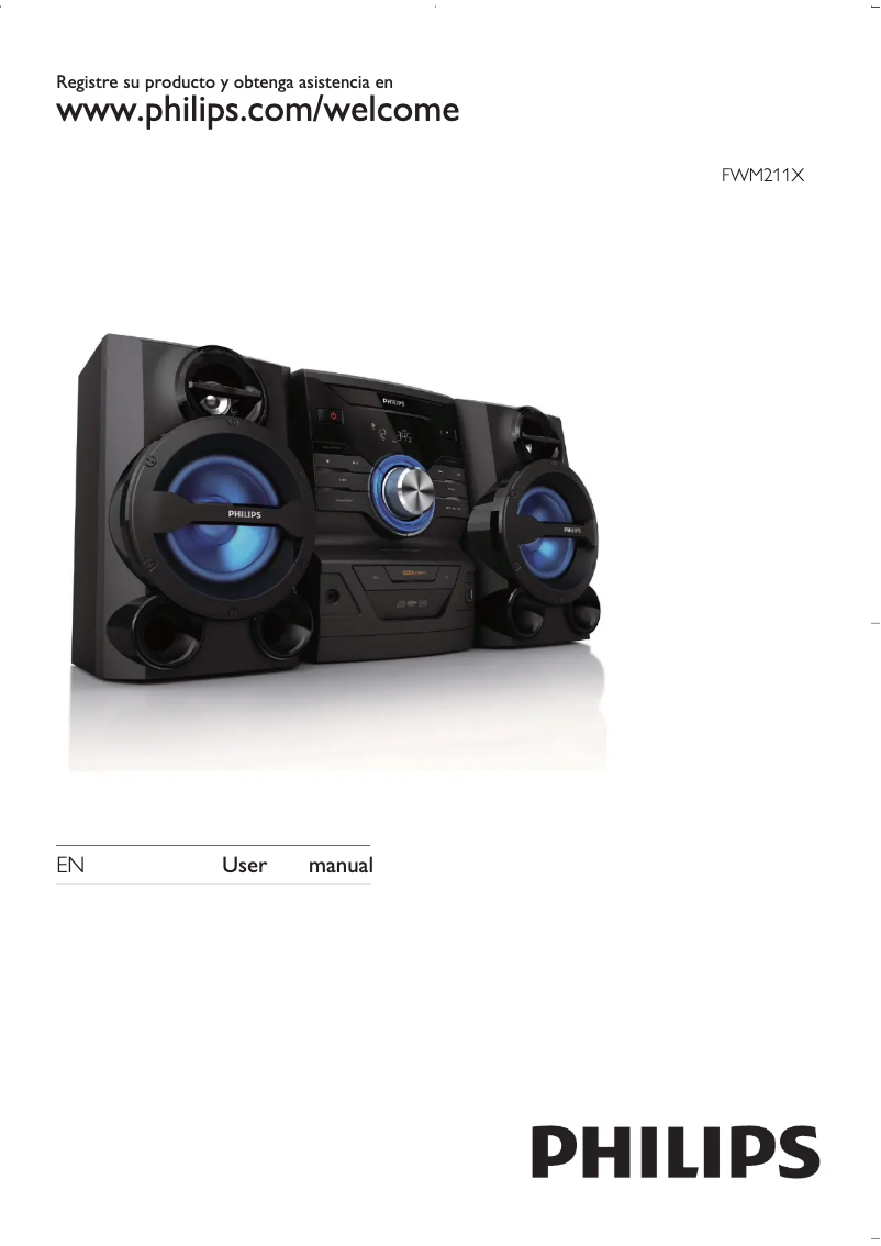 Image de la première page du manuel de l'appareil FWM211X