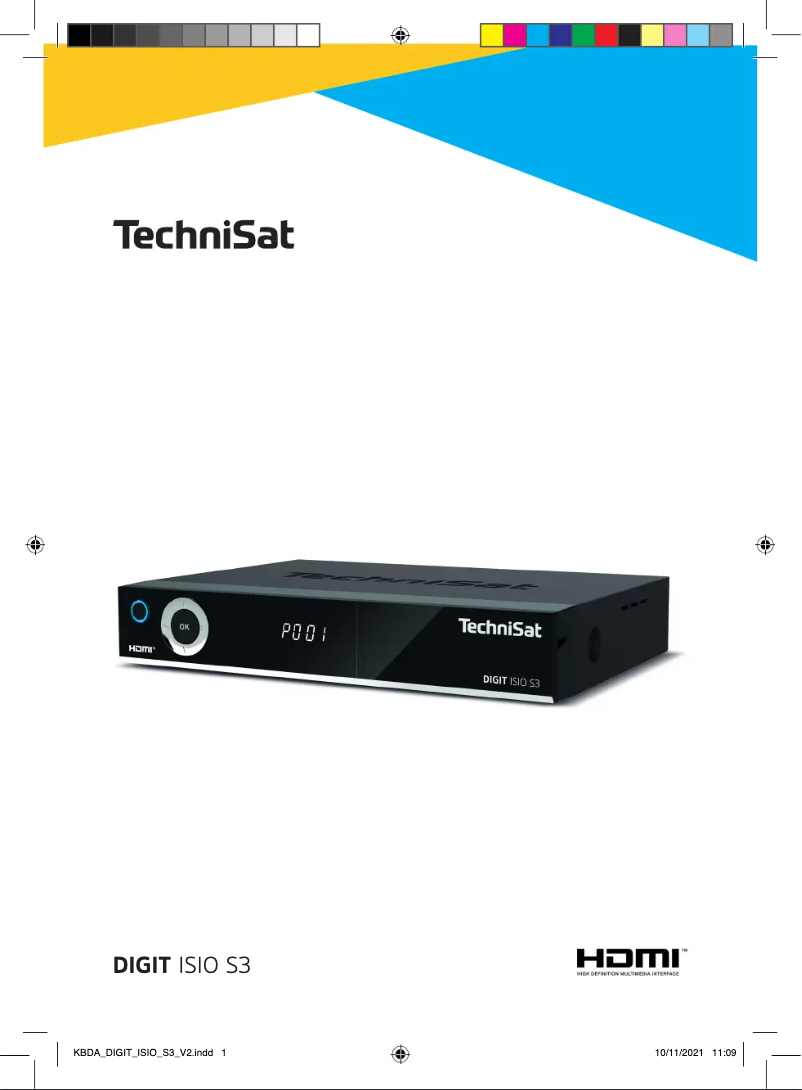 Page 1 de la notice Manuel utilisateur TechniSat Digit Isio S3