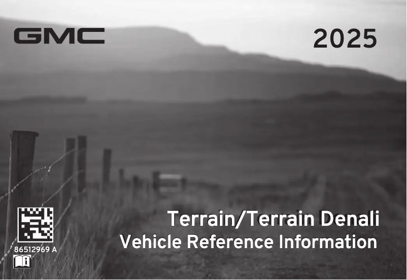 Image de la première page du manuel de l'appareil Terrain (2025)