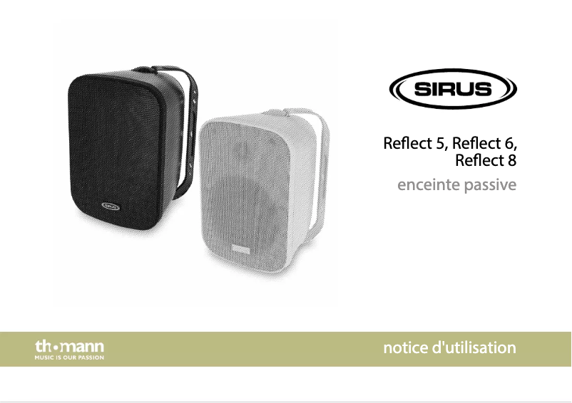 Image de la première page du manuel de l'appareil Reflect 5