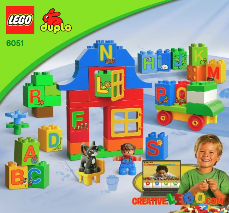 Page n°1 - Manuel utilisateur Lego ® DUPLO® Play with Letters