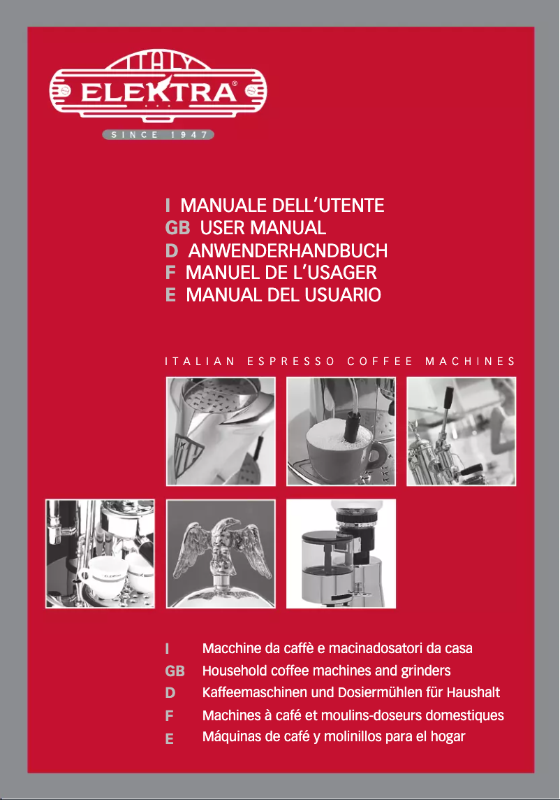 Page 1 de la notice Manuel utilisateur Elektra Nivola