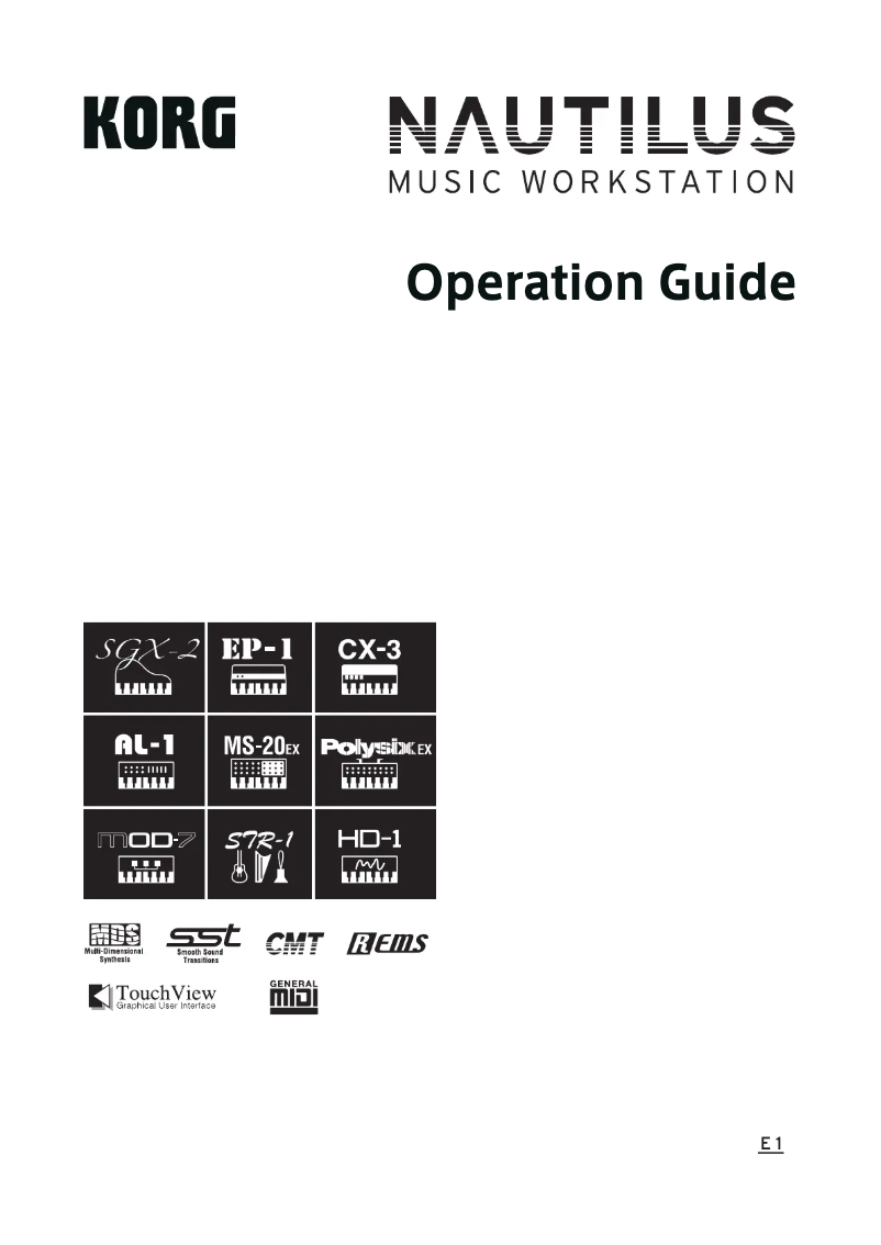 Image de la première page du manuel de l'appareil Nautilus 61