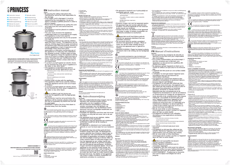 Image de la première page du manuel de l'appareil 271950