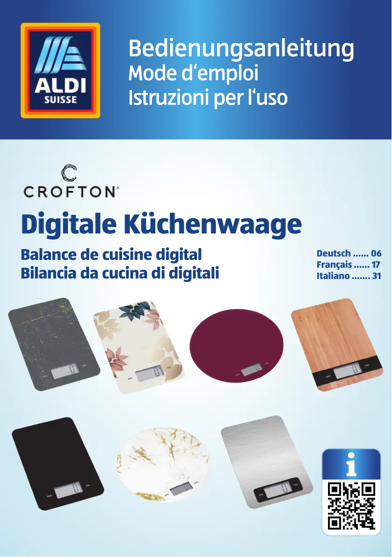 Page n°1 - Manuel utilisateur Crofton KST-07