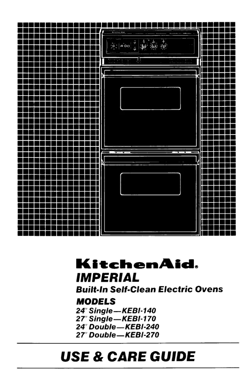 Página 1 del manual Manual de usuario KitchenAid Imperial KEBI140SBL0