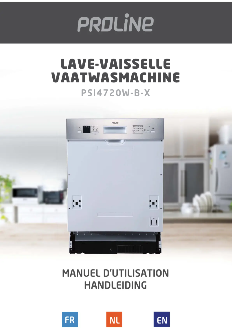 Page n°1 - Manuel utilisateur Proline PSI4720W-B-X