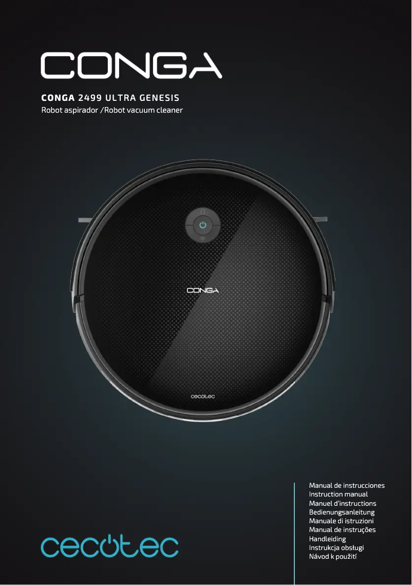 Imagen de la primera página del manual del dispositivo Conga 2499 Ultra Genesis