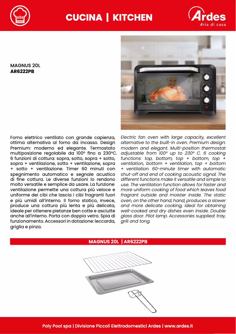 Image de la première page du manuel de l'appareil AR6222PB