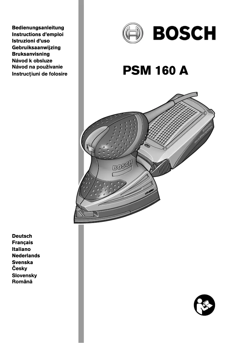 Página 1 del manual Manual de usuario Bosch PSM 160 A