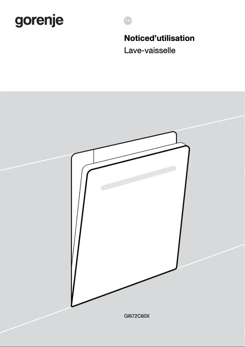 Page n°1 - Manuel utilisateur Gorenje GI672C60X