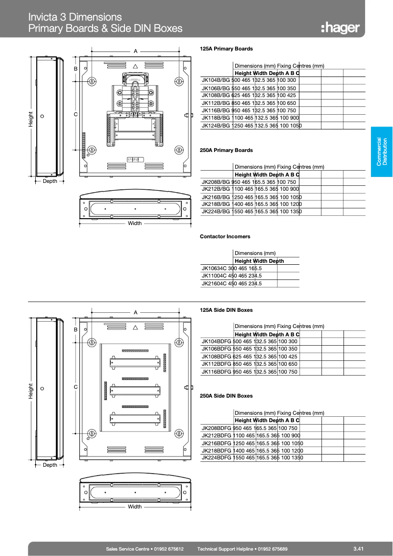 Page n°1 - Manuel utilisateur Hager JK124B