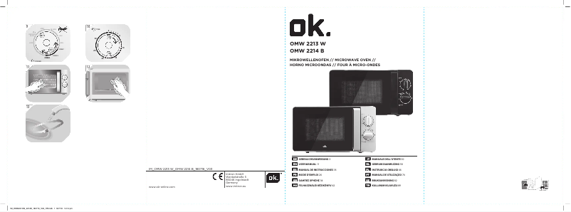 Imagen de la primera página del manual del dispositivo OMW 2213 W