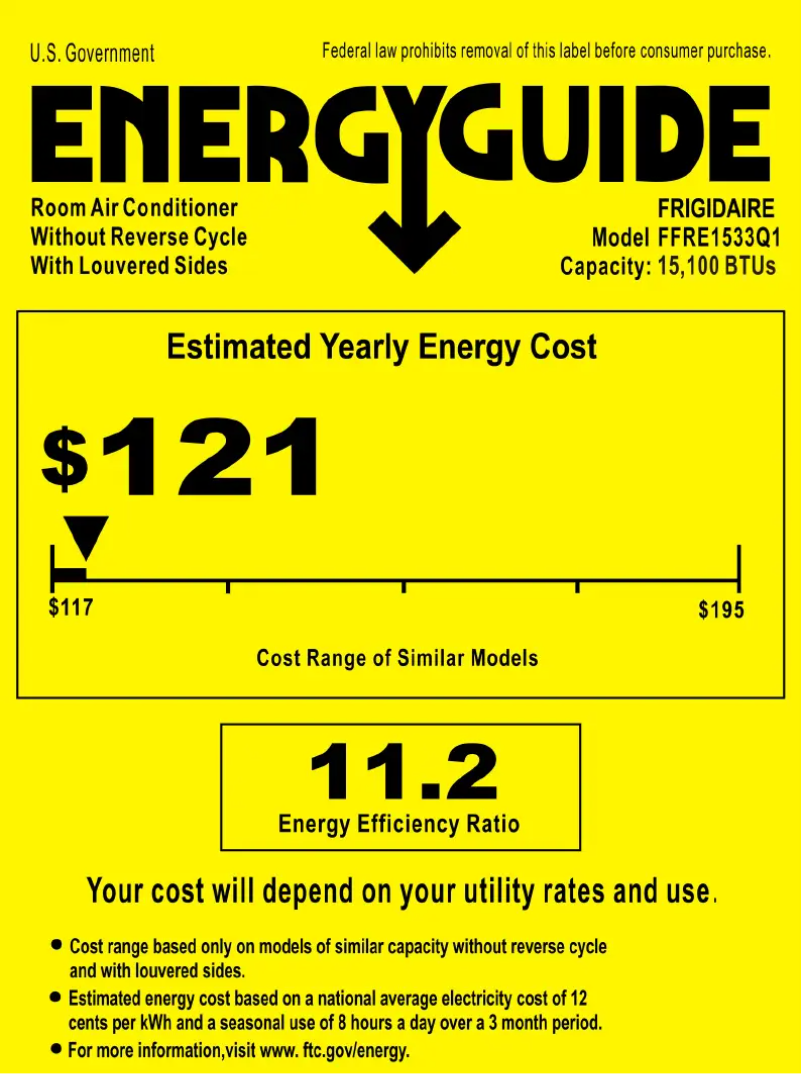 Image de la première page du manuel de l'appareil FFRE1533Q1