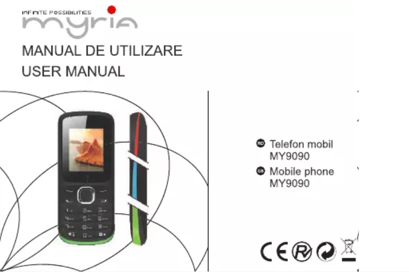 Page 1 de la notice Manuel utilisateur Myria MY9090
