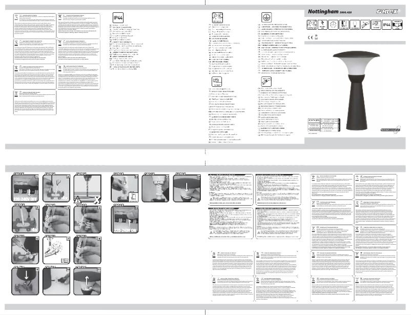 Página 1 del manual Manual de usuario Ranex Nottingham 5000.420