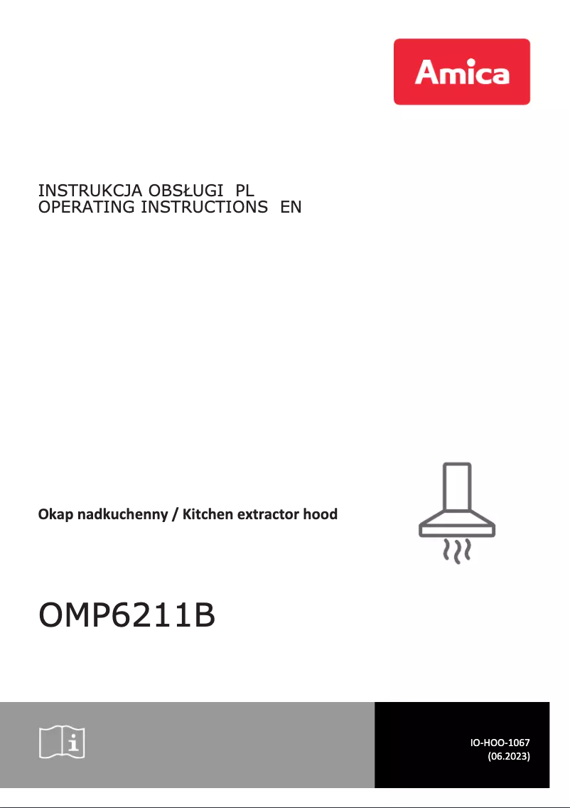 Page n°1 - Manuel utilisateur Amica OMP6211B