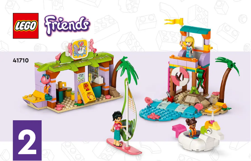 Page n°1 - Manuel utilisateur Lego Friends 41710
