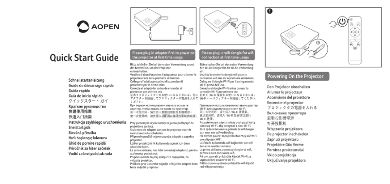 Page 1 de la notice Manuel utilisateur Aopen PV12p