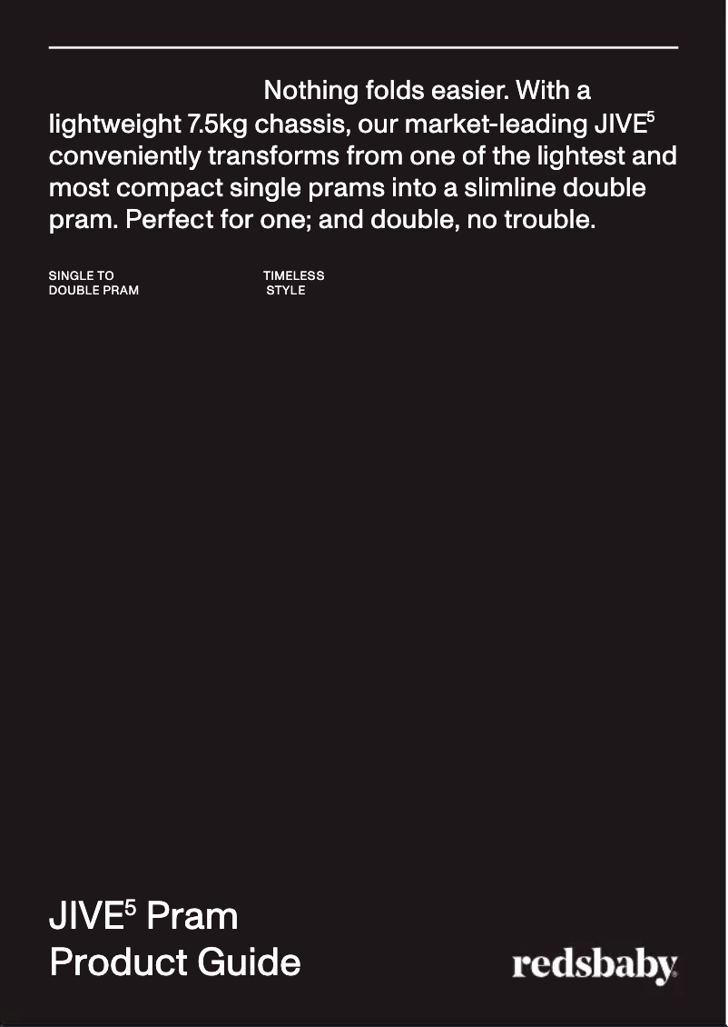 Imagen de la primera página del manual del dispositivo Jive