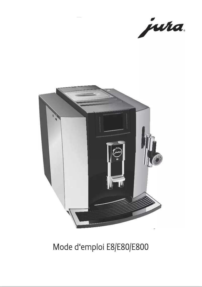 Image de la première page du manuel de l'appareil E80