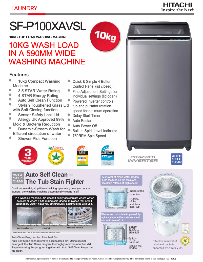 Image de la première page du manuel de l'appareil SF-P100XAVSL