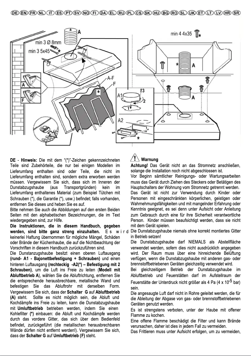 Page n°1 - Manuel utilisateur Gorenje DU6115B