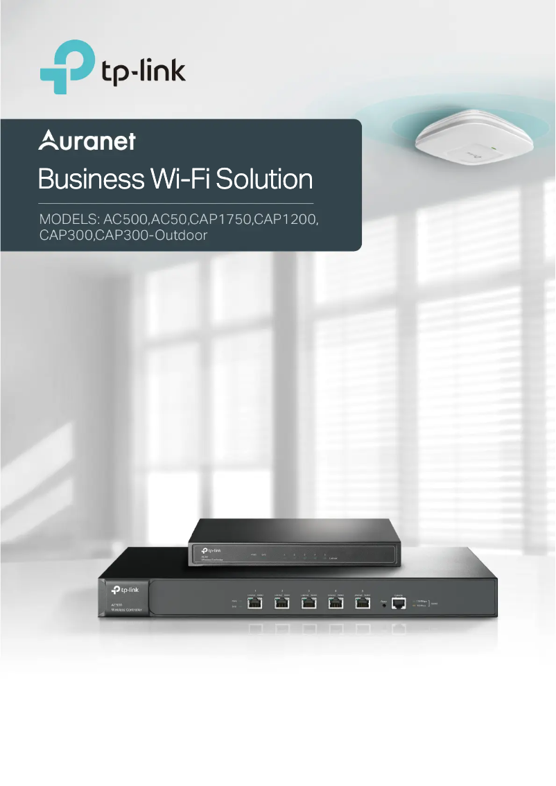 Page 1 de la notice Fiche technique TP-Link CAP1200