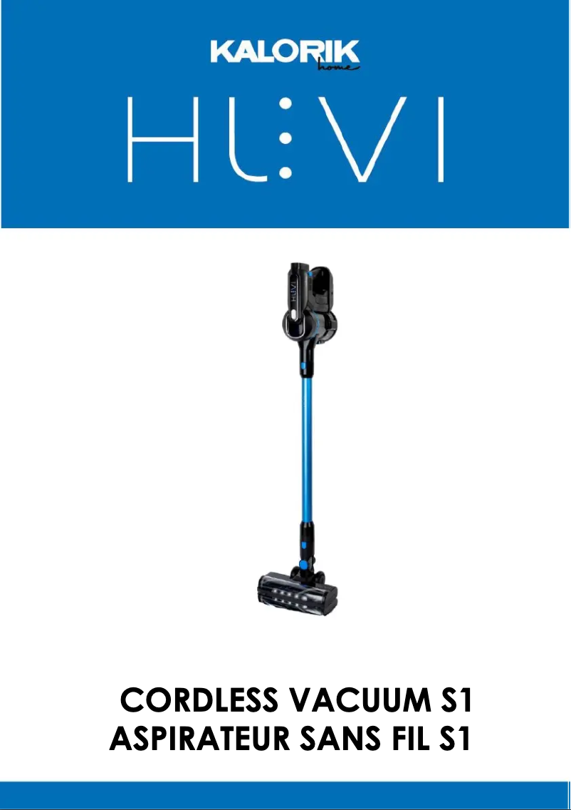 Page 1 de la notice Manuel utilisateur Kalorik HUVI S1