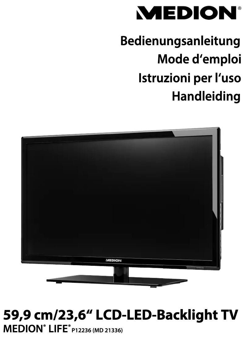 Page 1 de la notice Manuel utilisateur Medion MD 21336 LIFE P12236