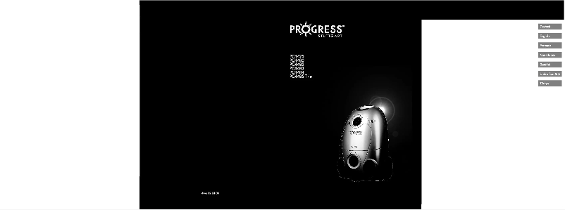 Page 1 de la notice Manuel utilisateur Progress PC4485