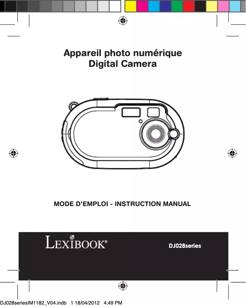 Image de la première page du manuel de l'appareil DJ028BB