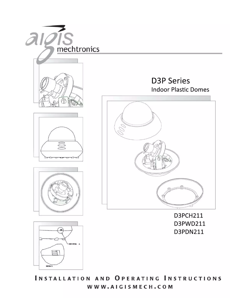 Image de la première page du manuel de l'appareil D3PWD211