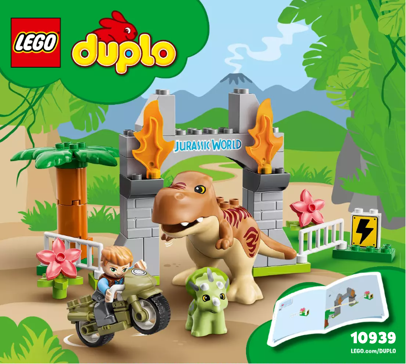 Page 1 de la notice Manuel utilisateur Lego Duplo 10939